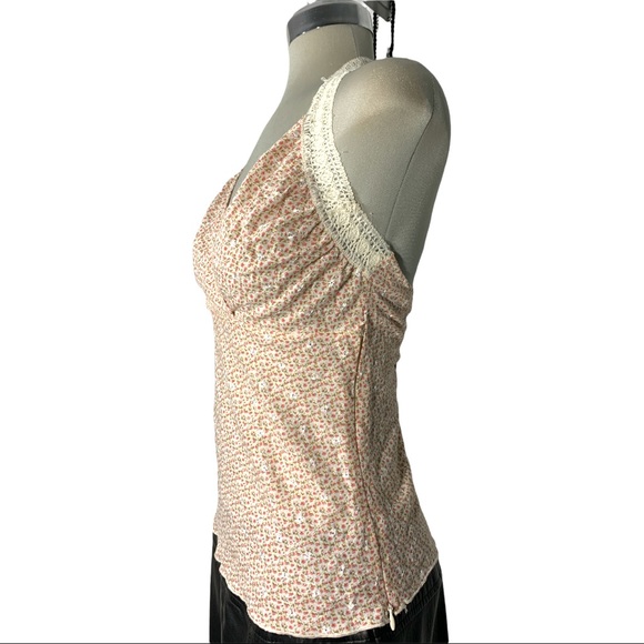 Garage Beige Florals Open Back Size SP - Picture 7 of 9